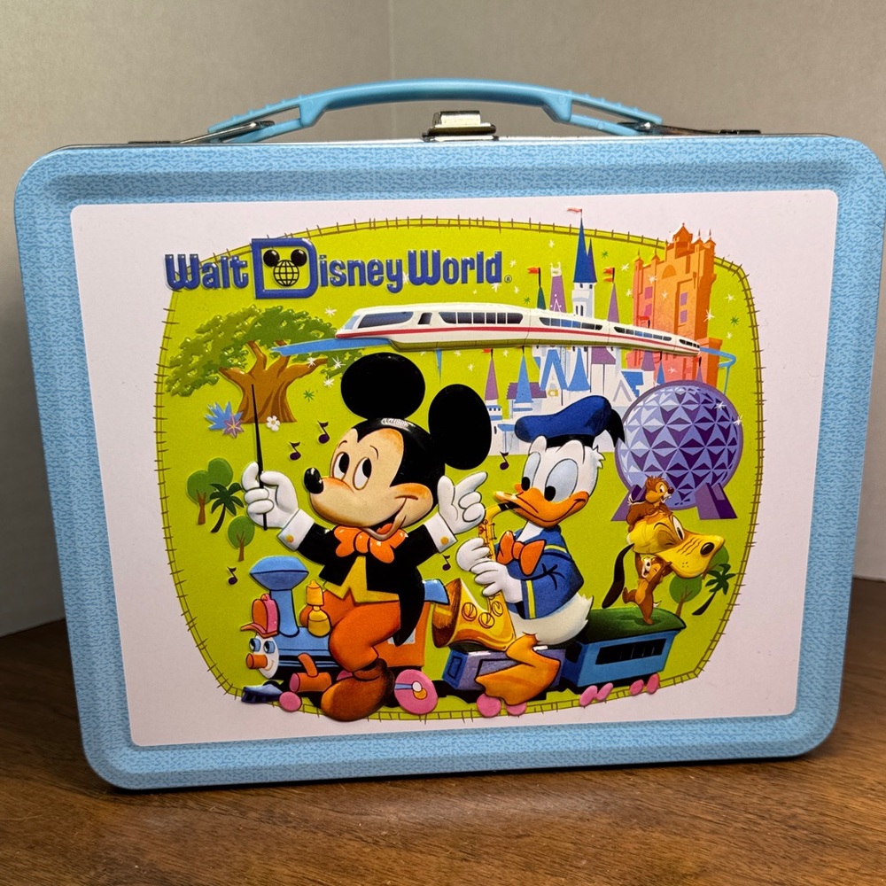 Disney D23 50th Anniversary Official Fan Club Collectors Edition Metal Lunchbox